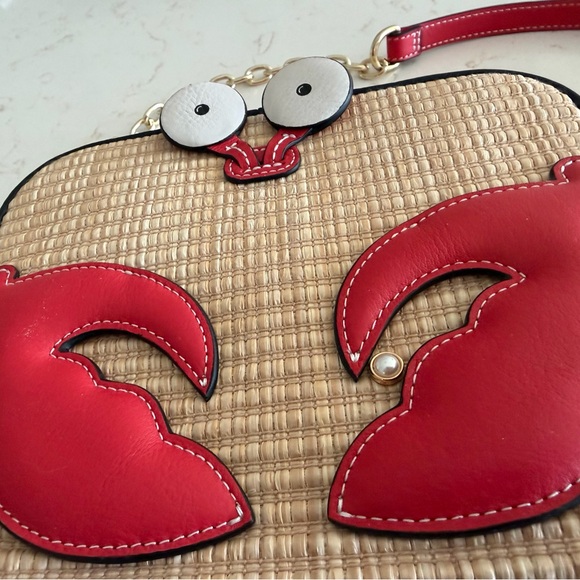 NEW Radley London CLAWDE the lobster crossbody purse FREAKING ADORABLE - Picture 2 of 10
